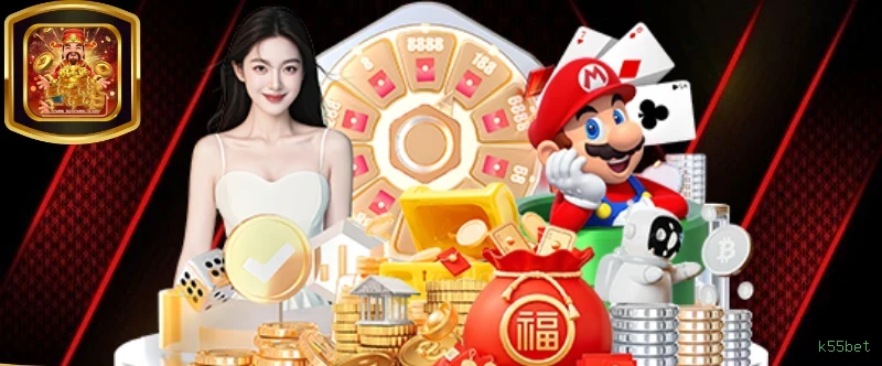 Slots k55bet - Sweet Bonanza e caça-níqueis populares
